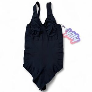 Yitty black nearly naked thong bodysuit